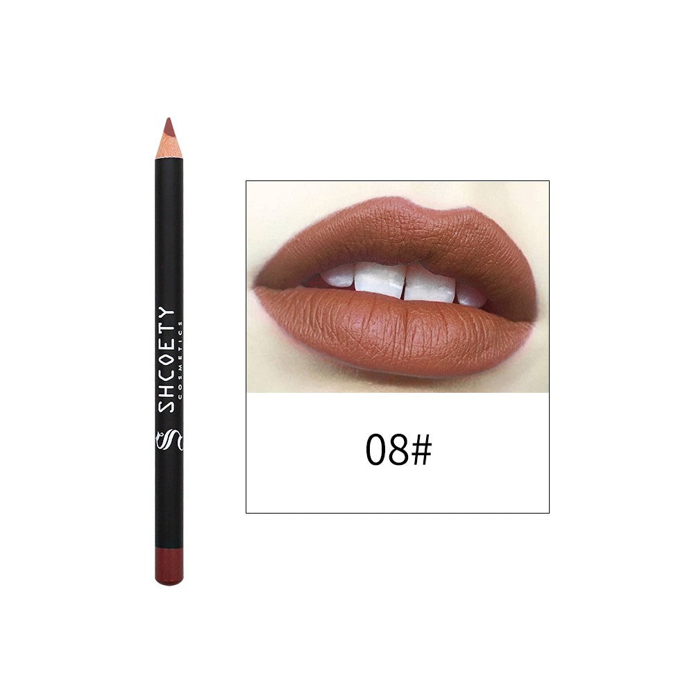 12PCS Lip Liner Set, Highly-Pigmens