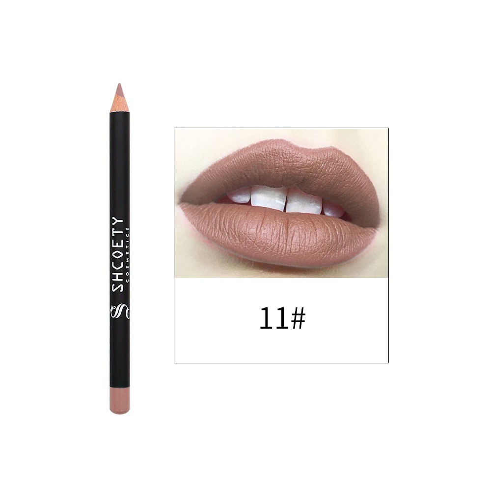 12PCS Lip Liner Set, Highly-Pigmens
