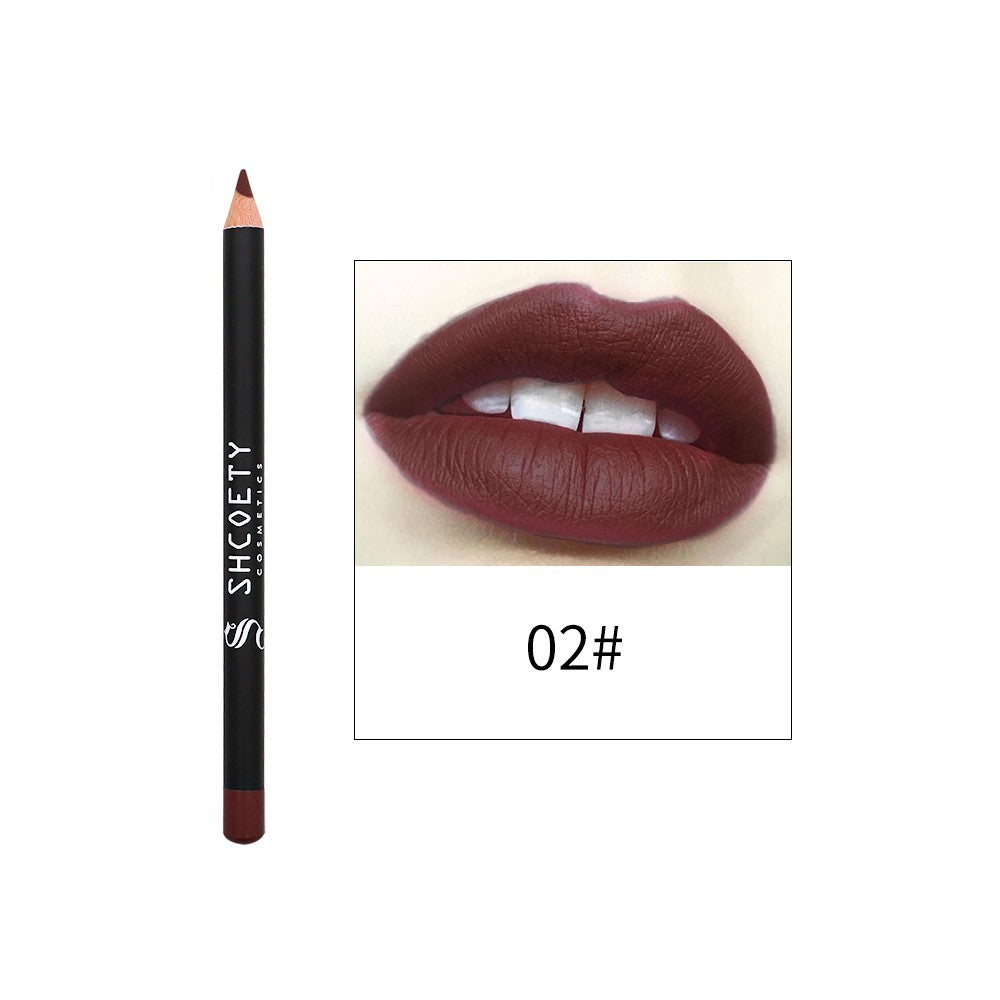 12PCS Lip Liner Set, Highly-Pigmens