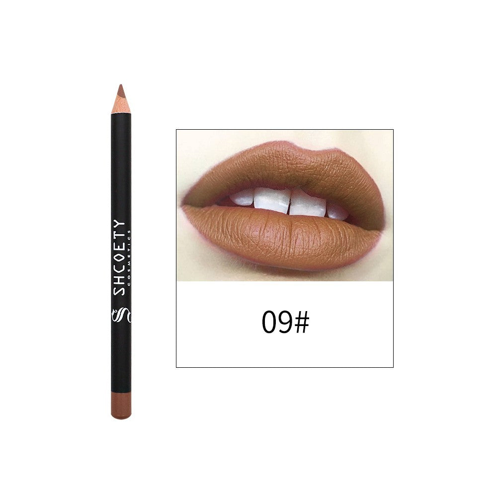 12PCS Lip Liner Set, Highly-Pigmens