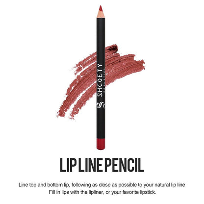 12PCS Lip Liner Set, Highly-Pigmens