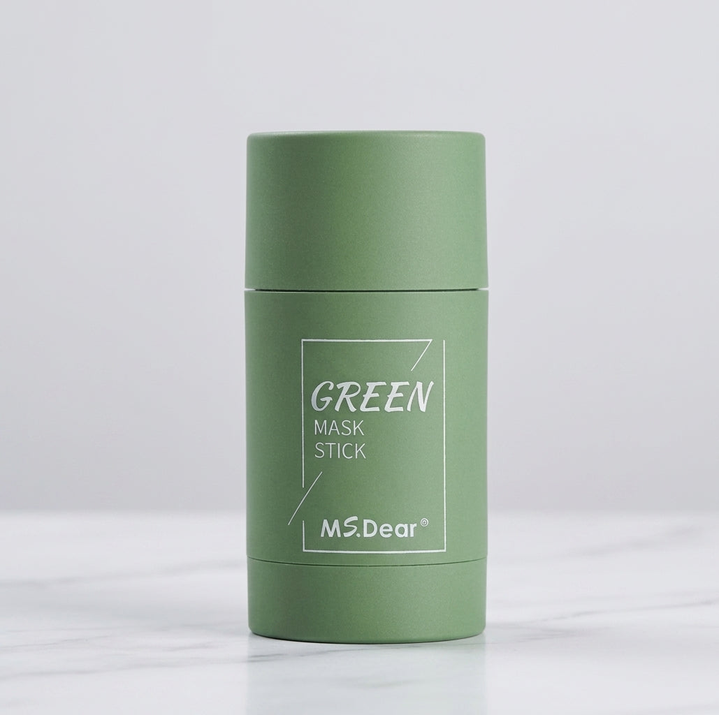 Green Tea Purifying Clay Stick Mask for Blackhead Remover Deep Clean Pore