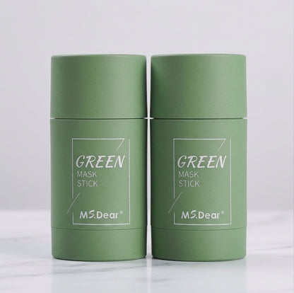 Green Tea Purifying Clay Stick Mask for Blackhead Remover Deep Clean Pore