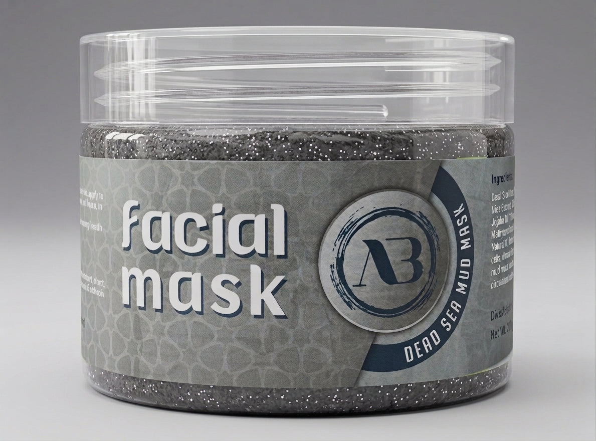 Dead Sea Mud Mask Deep Skin Cleanser Facial Black Mask Purifying Pore Minimizer