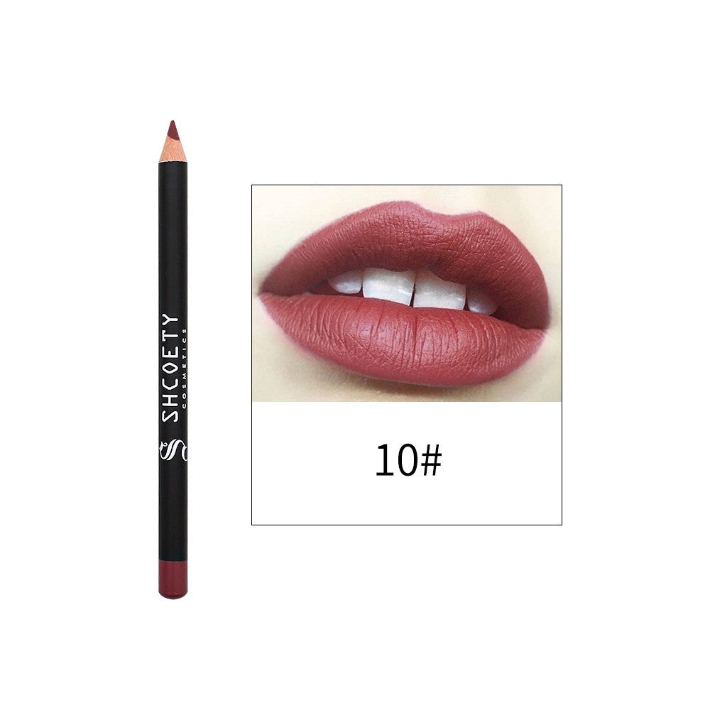12PCS Lip Liner Set, Highly-Pigmens